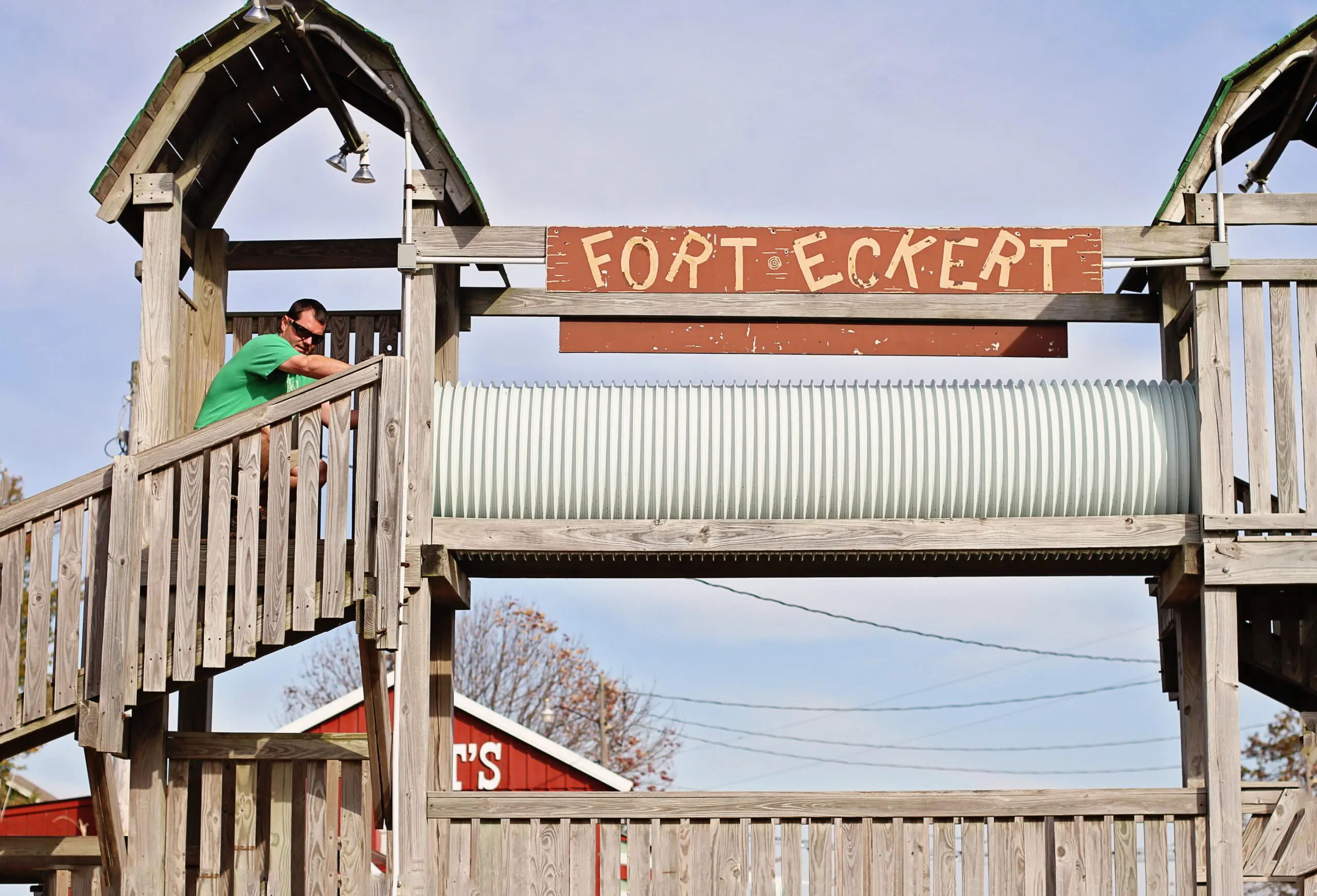Fort Eckert playground in Millstadt