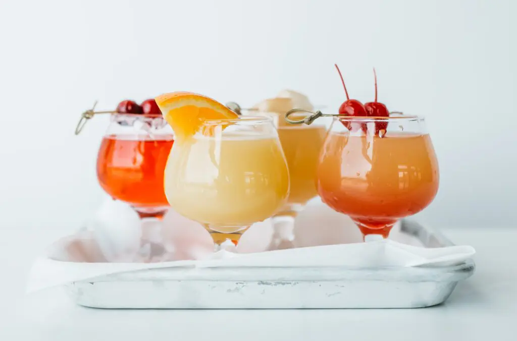 boozy brunch - 4 cider cocktails.