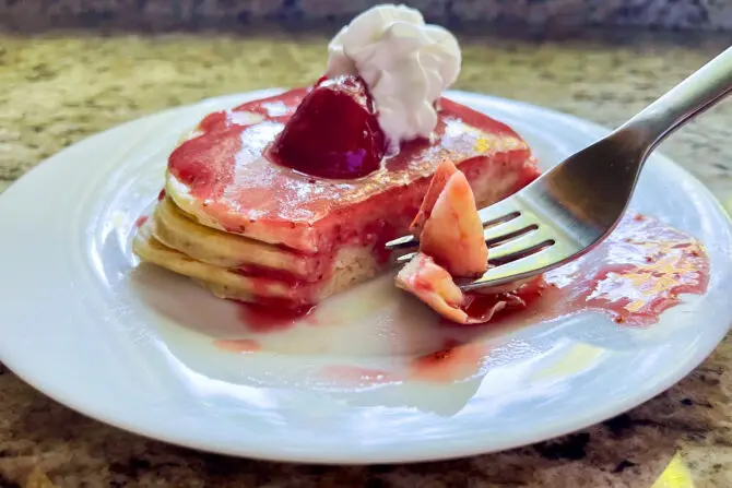 Strawberry Syrup Recipe from The Newlywed Chefs