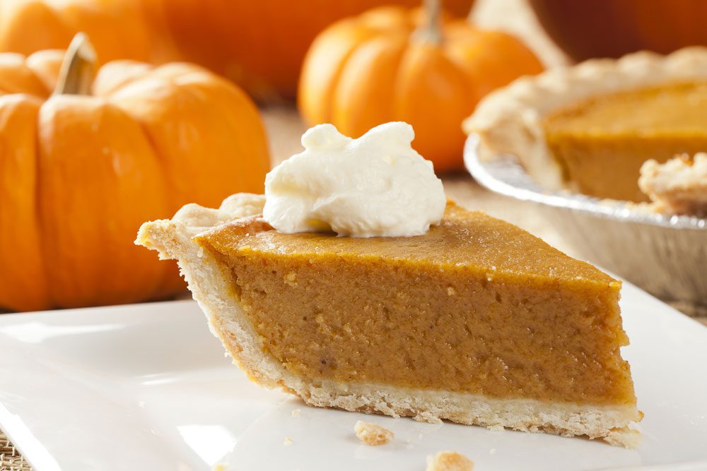 Pumpkin Pie Slice