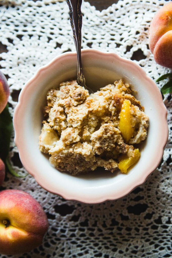 Eckert's Peachy Crumble