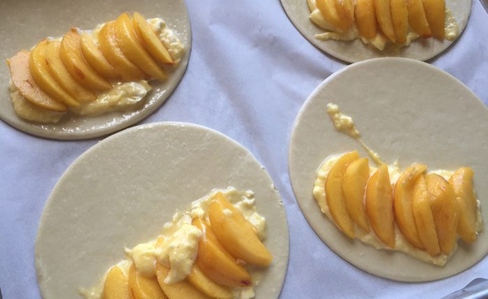 Peach Pie Pockets Unbaked
