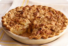 Apple Crumb Pie