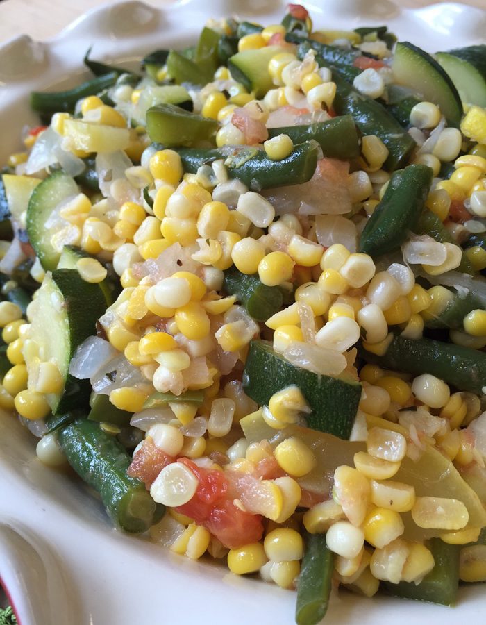 Sauteed Veggies with Herb Butter