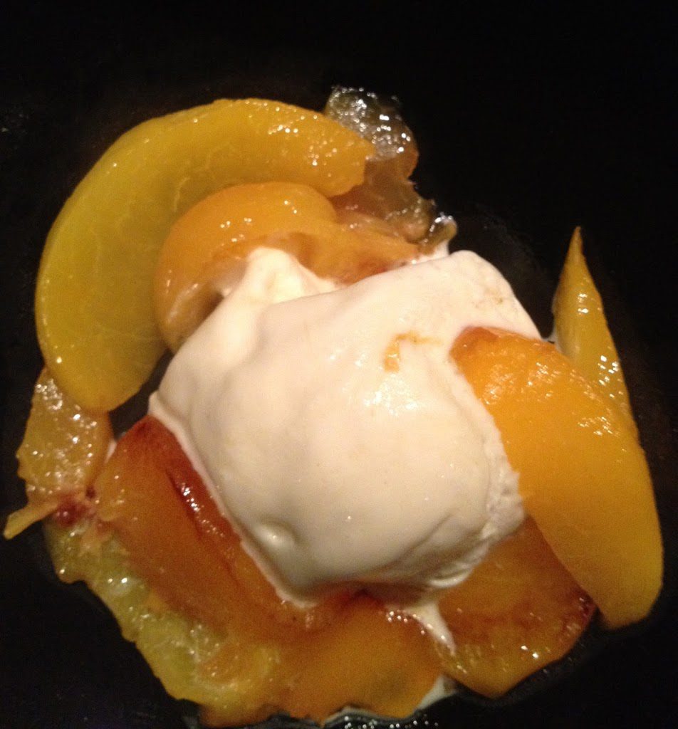 Grilled Peach Slices