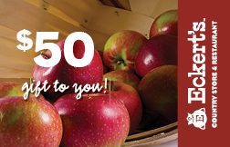 Eckert's $50 Gift Card