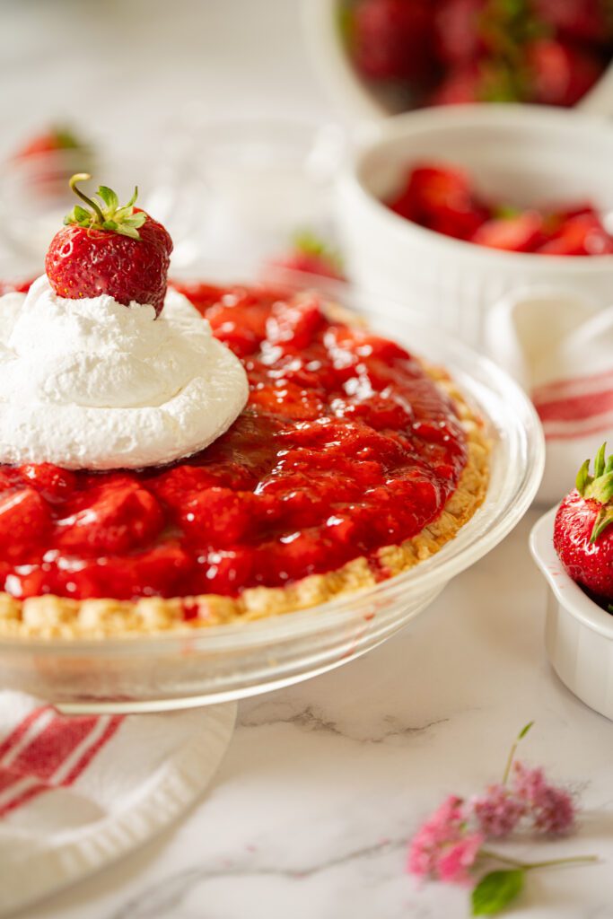 Ruth's Glazed Strawberry Pie